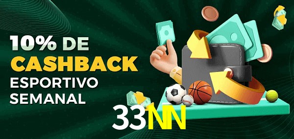 10% de bônus de cashback na 33NN